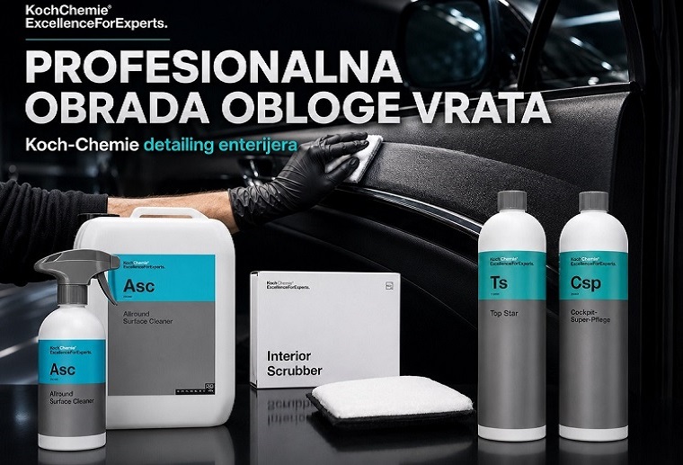 Profesionalno čišćenje obloge vrata